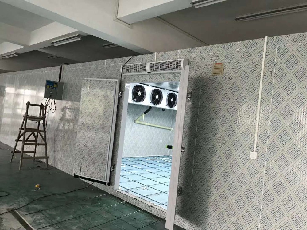 襄阳市500立方蔬菜冷库顺利安装完工